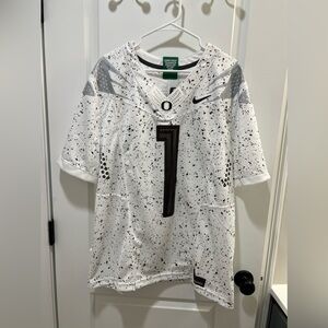 Nike Oregon Ducks Eggshell Jersey NWT